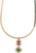 Panacea Stone & Crystal Pendant Necklace