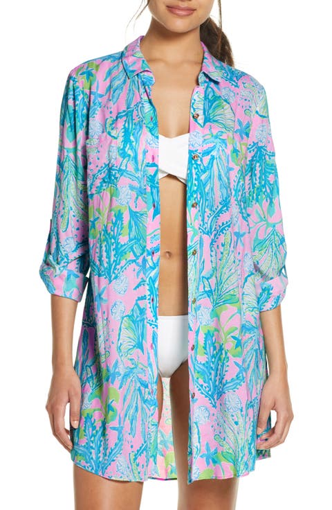 Natalie Cover-Up Shirtdress