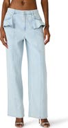 Steve Madden Chlo Flounce Detail Jeans