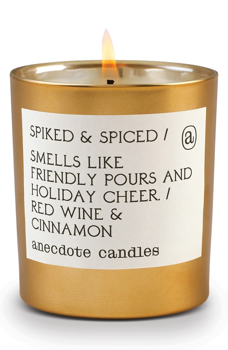 ANECDOTE CANDLES Spiked & Spiced Candle, Main, color, Gold