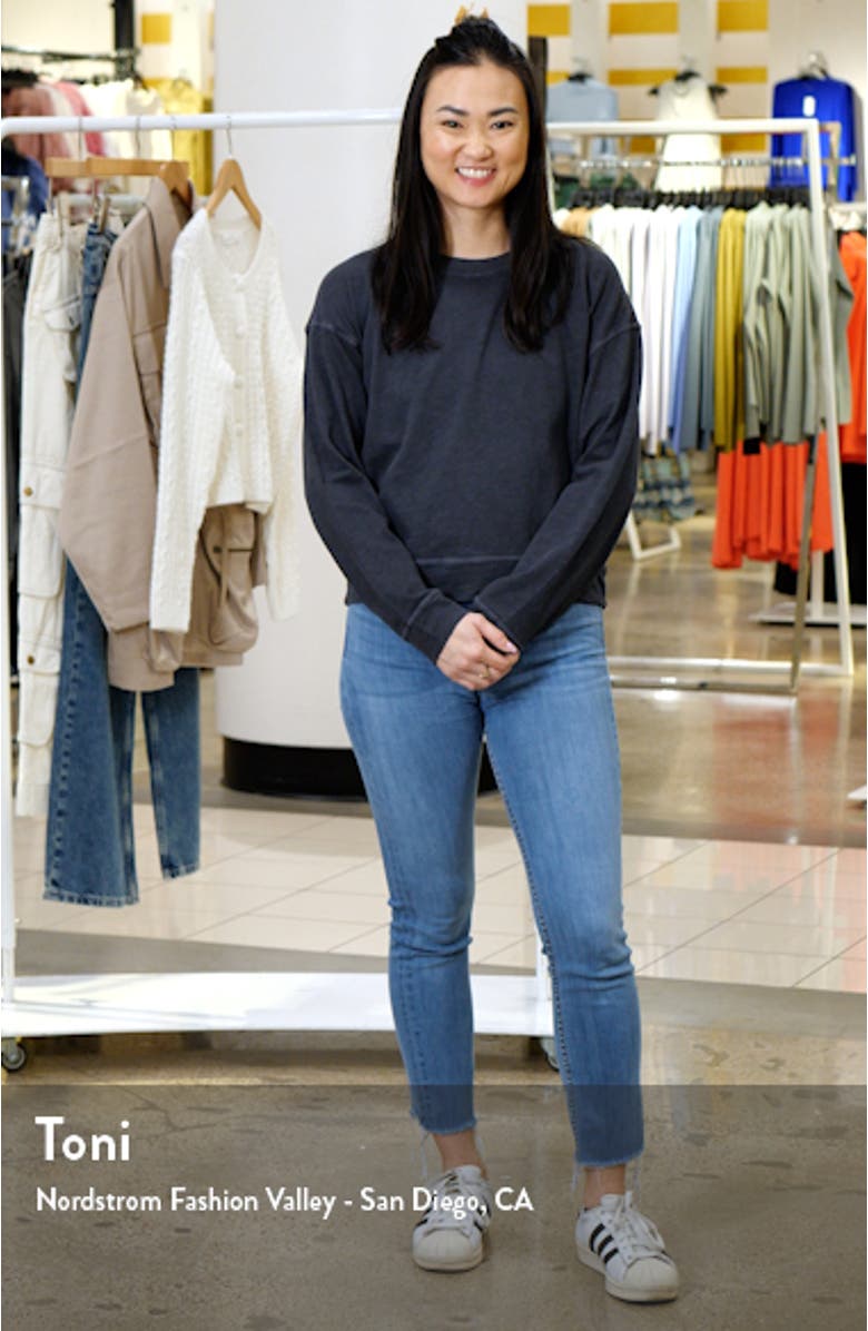 Sadie Slub Sweatshirt, sales video thumbnail