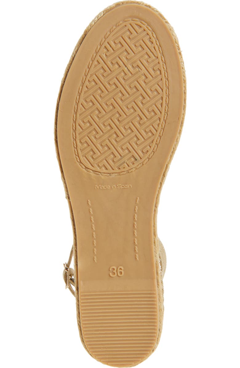 Toni Pons Flora Espadrille Flat, Alternate, color, Natural Platinum