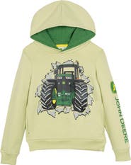 John Deere Boys' Fleece Hooded Sweatshirt