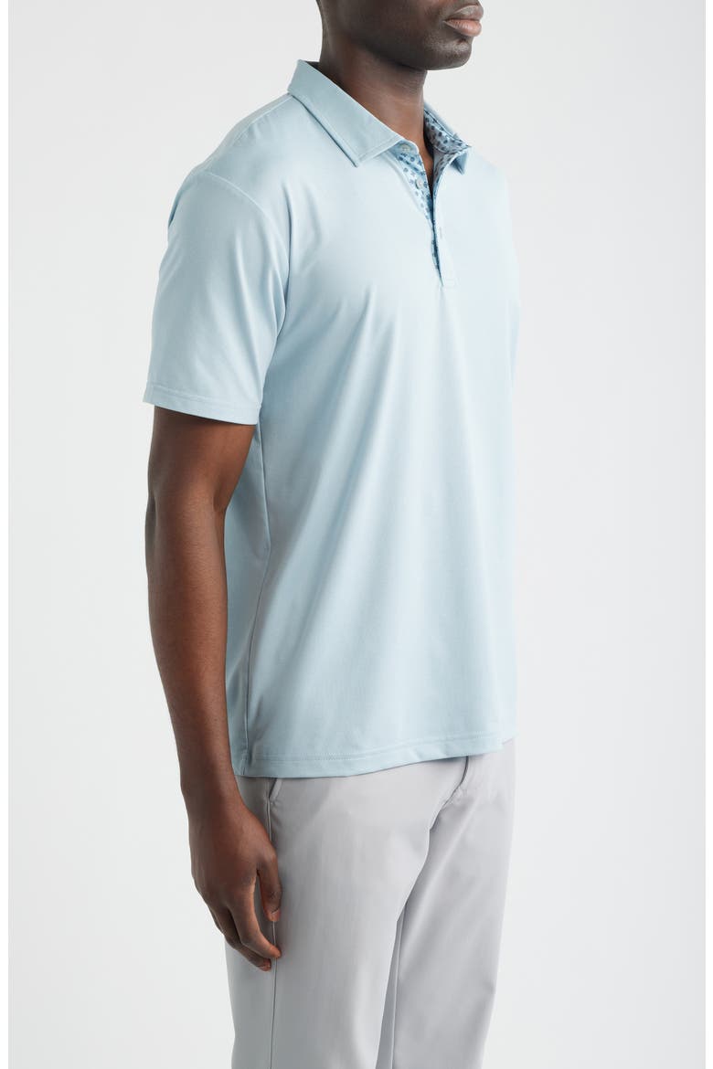 James H Solid Performance Golf Polo, Alternate, color, SKY-HEATHER