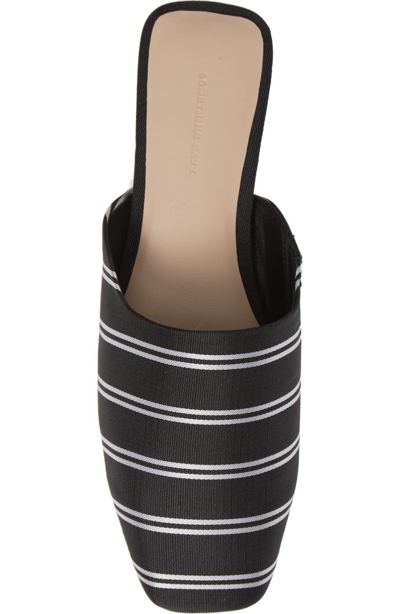 Something Navy Bowery Mule, Alternate, color,