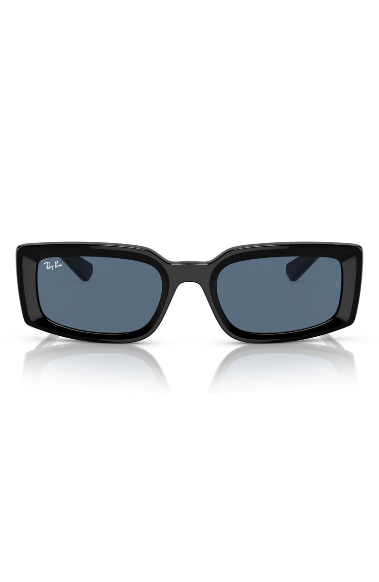 Ray-Ban Kiliane 54mm Pillow Sunglasses, Main, color, Black Blue