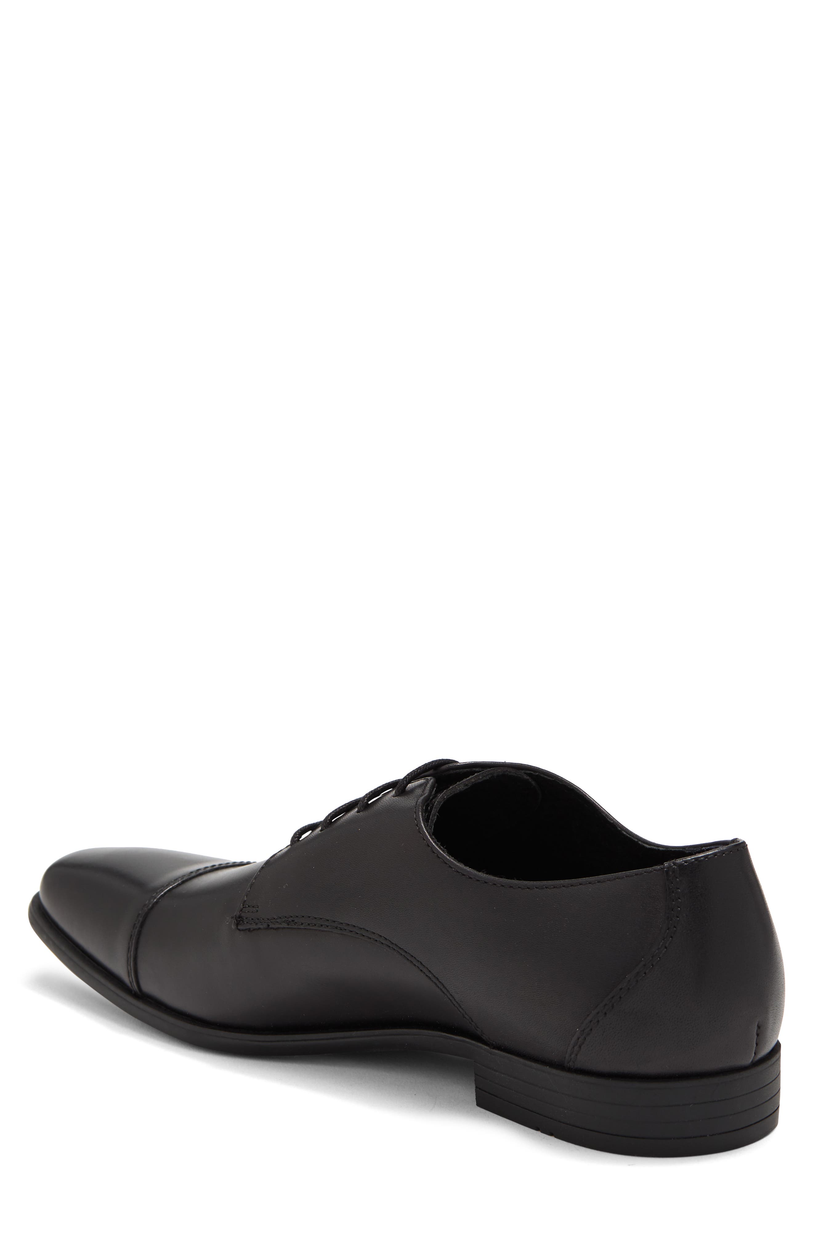 Rush by Gordon Rush Dylan Leather Derby, Alternate, color, Black