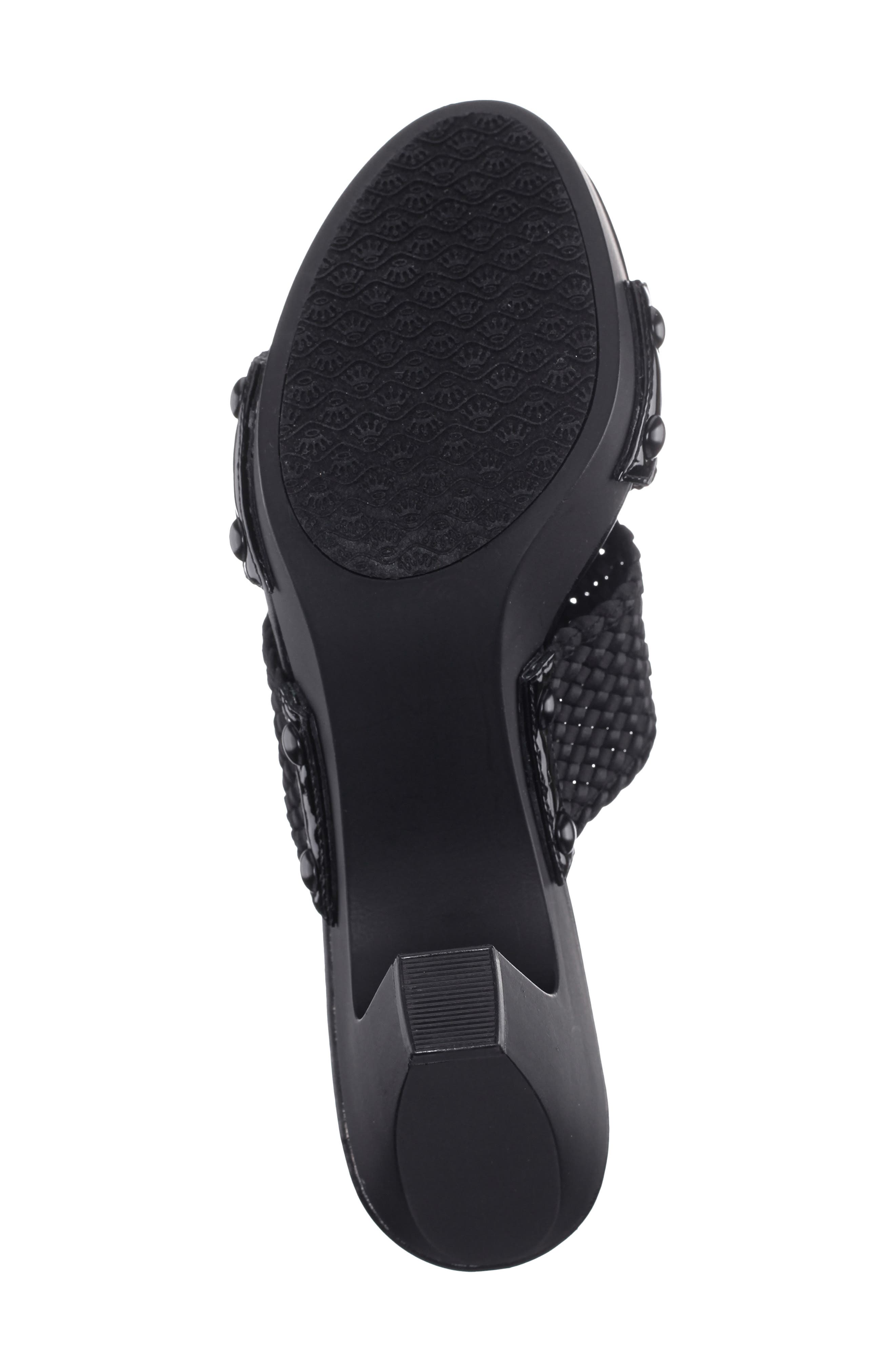 Nina Casino Sandal, Alternate, color, Black