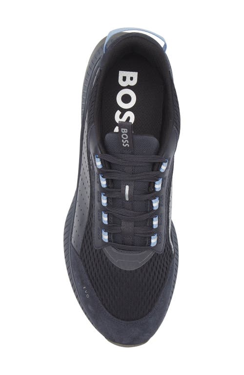 Hugo Boss Boss Ttnm Evo Runn Sneaker In Blue