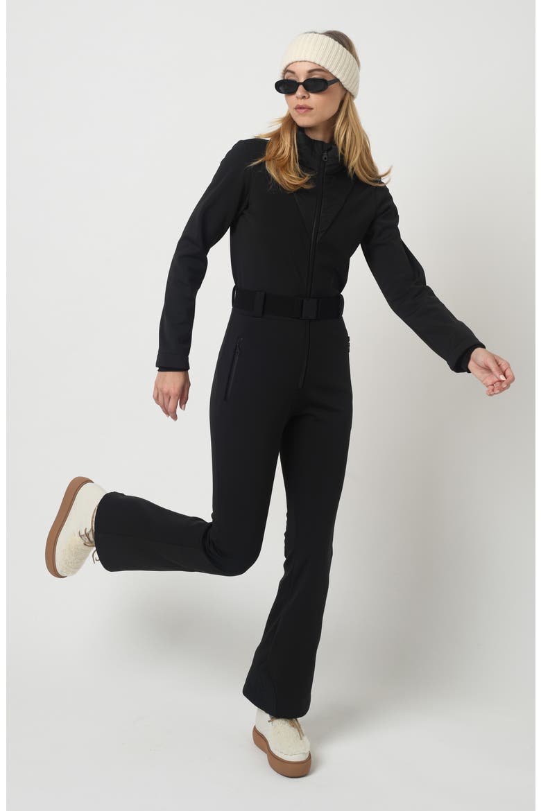 Lottie Ski Suit, Alternate, color, Black