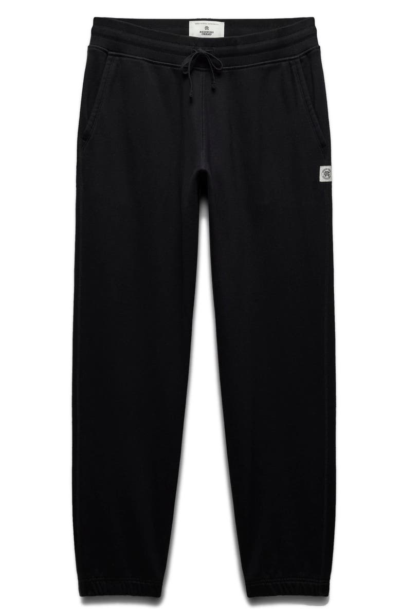 Reigning Champ Midweight Terry Standard Sweatpants, Alternate, color, Black
