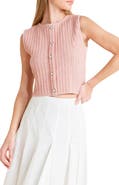FREEMARKET Ribbed Knit Sweater Tank