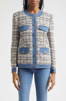Ainslee Tweed & Denim Jacket