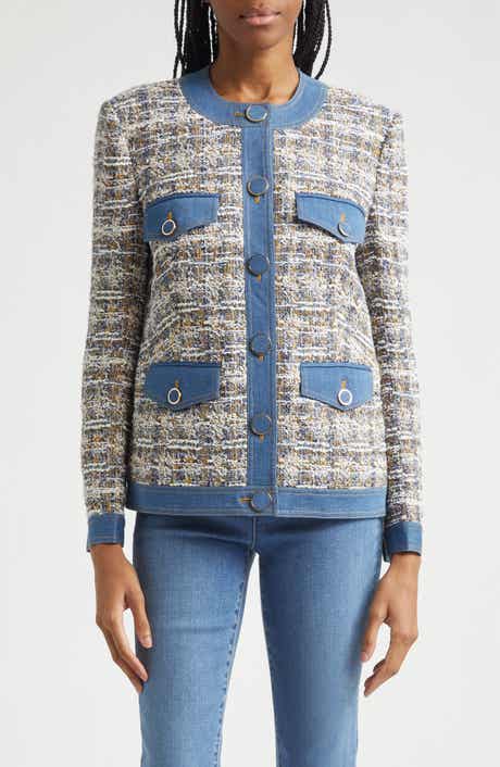 Ainslee Tweed & Denim Jacket