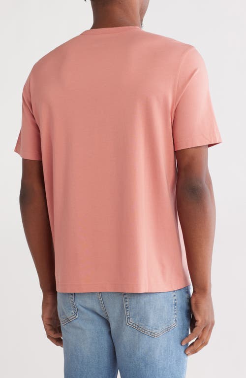 14th & Union Cotton & Modal Blend T-shirt In Pink Desert