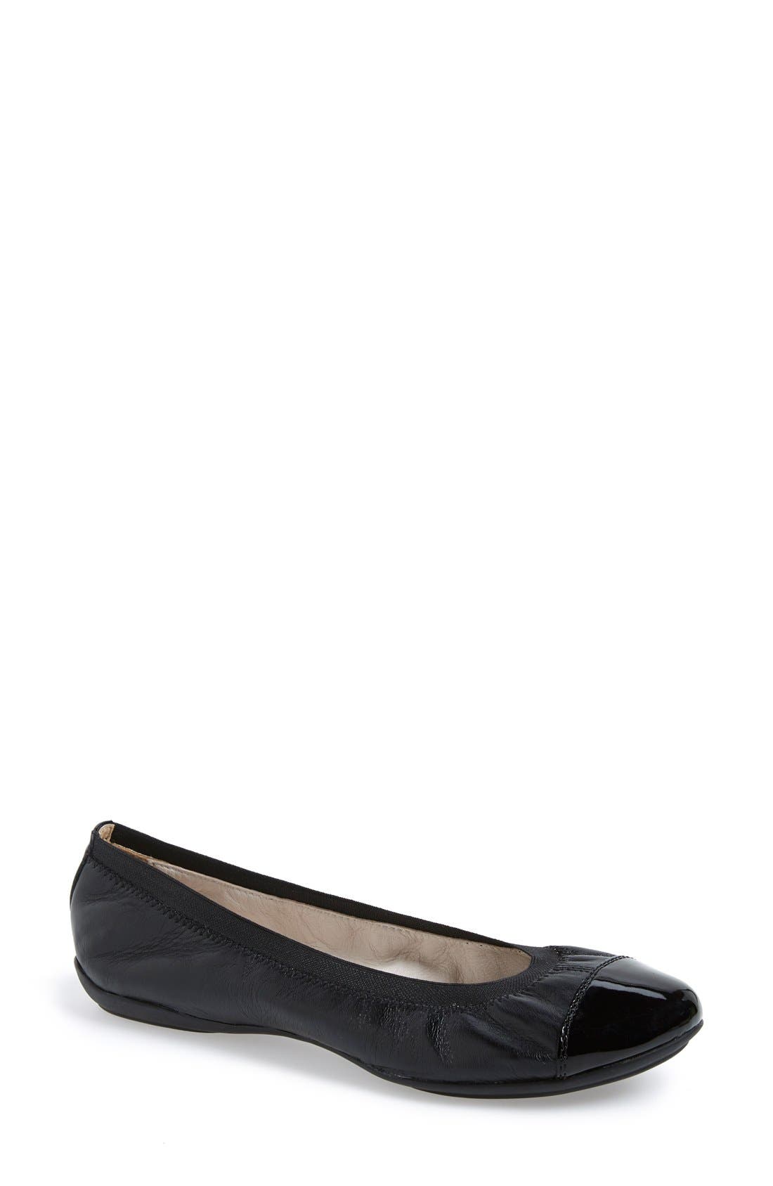 Geox Charlene Women's Ballet Flats – Leather-Look, Breathable, Comfortable Everyday Shoes