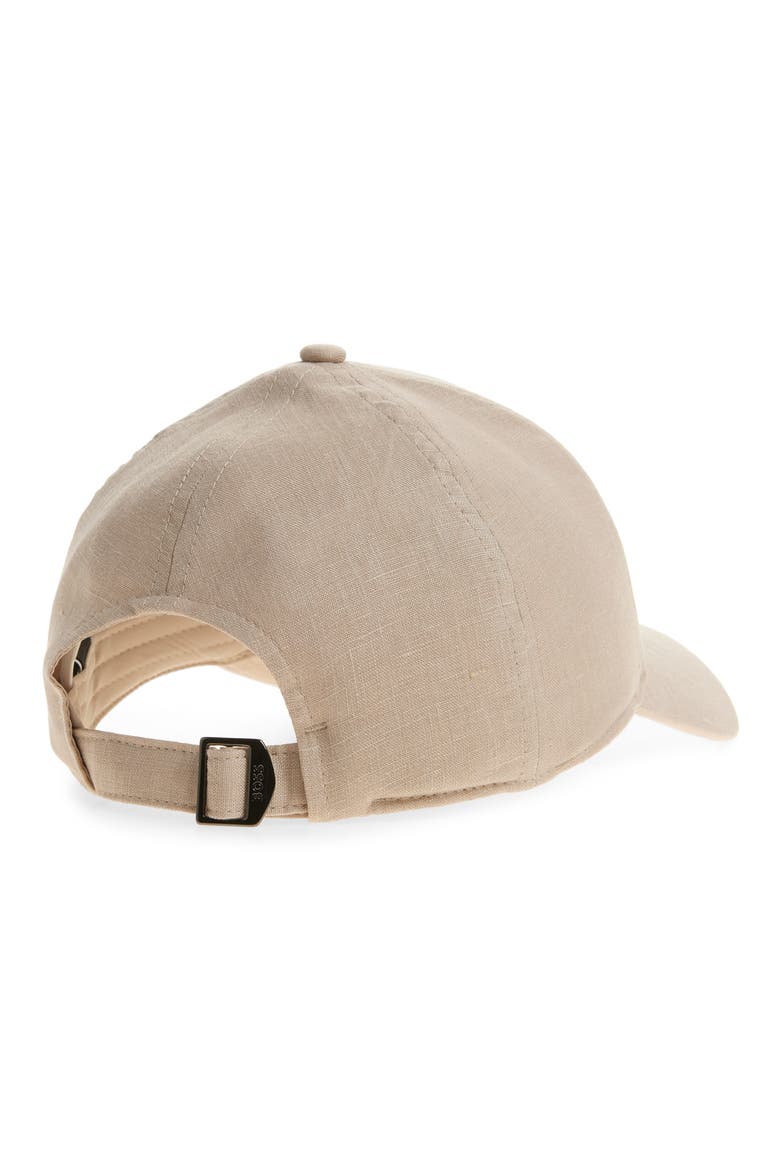 Zed Embroidered Logo Adjustable Baseball Cap, Alternate, color, OPEN BEIGE