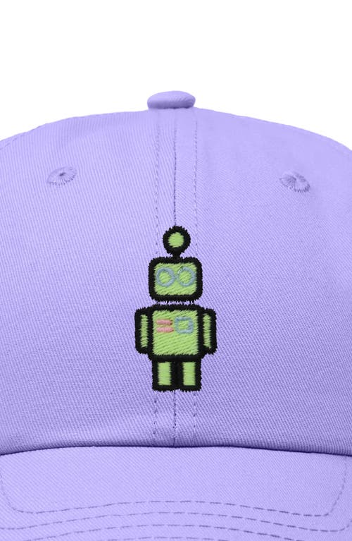 Dalix Robot Hat In Lavender