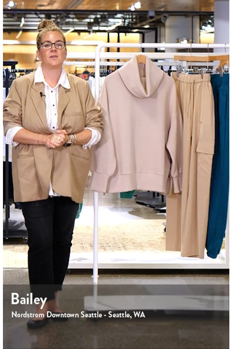 Milton Cowl Neck Sweatshirt video