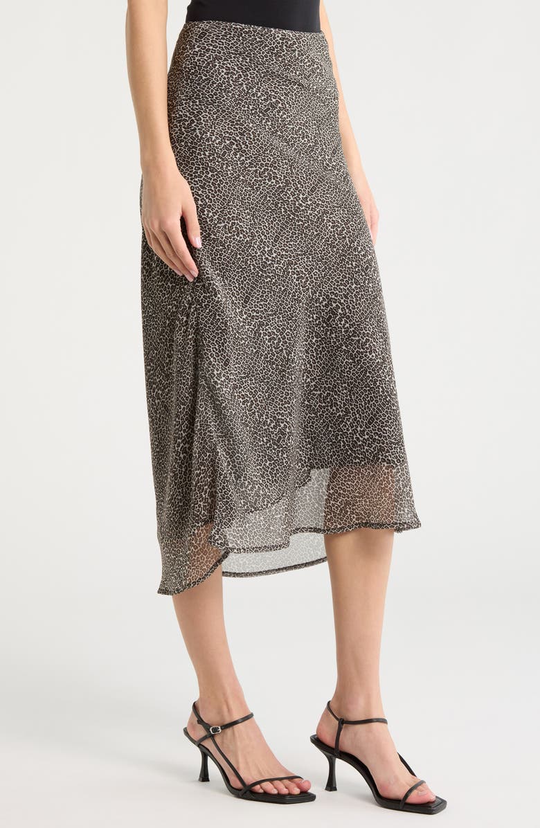 Bella Venice The Lawson Cheetah Print Skirt, Alternate, color, Cheetah