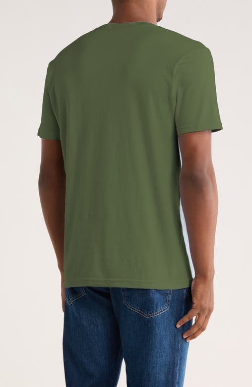 Monster Digital Duke & Sons Fish Reel Perch Cotton T-shirt In Green
