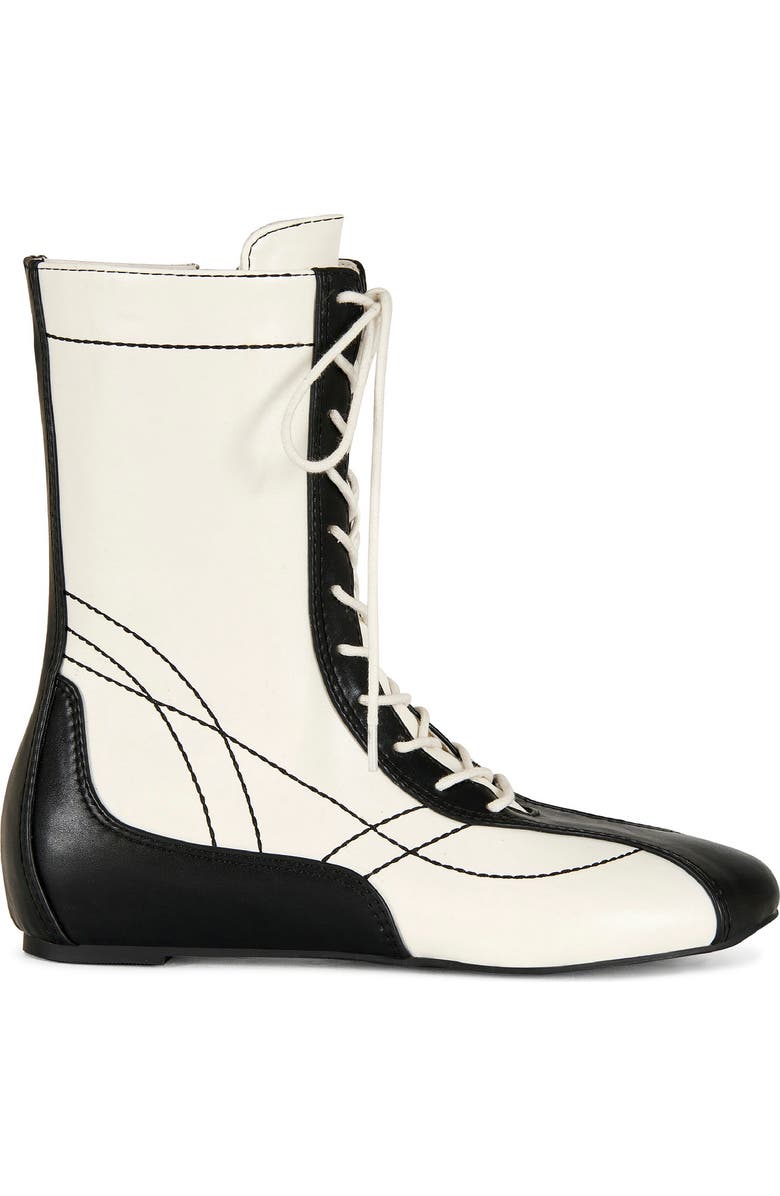 AZALEA WANG Passer Boxing Boot, Alternate, color, Black