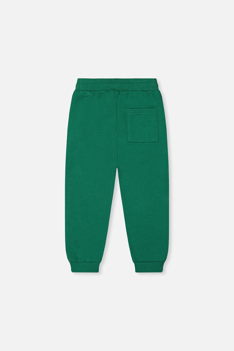 Fleece Elastic Waistband Side Pocket Sweatpants, Alternate, color, Green