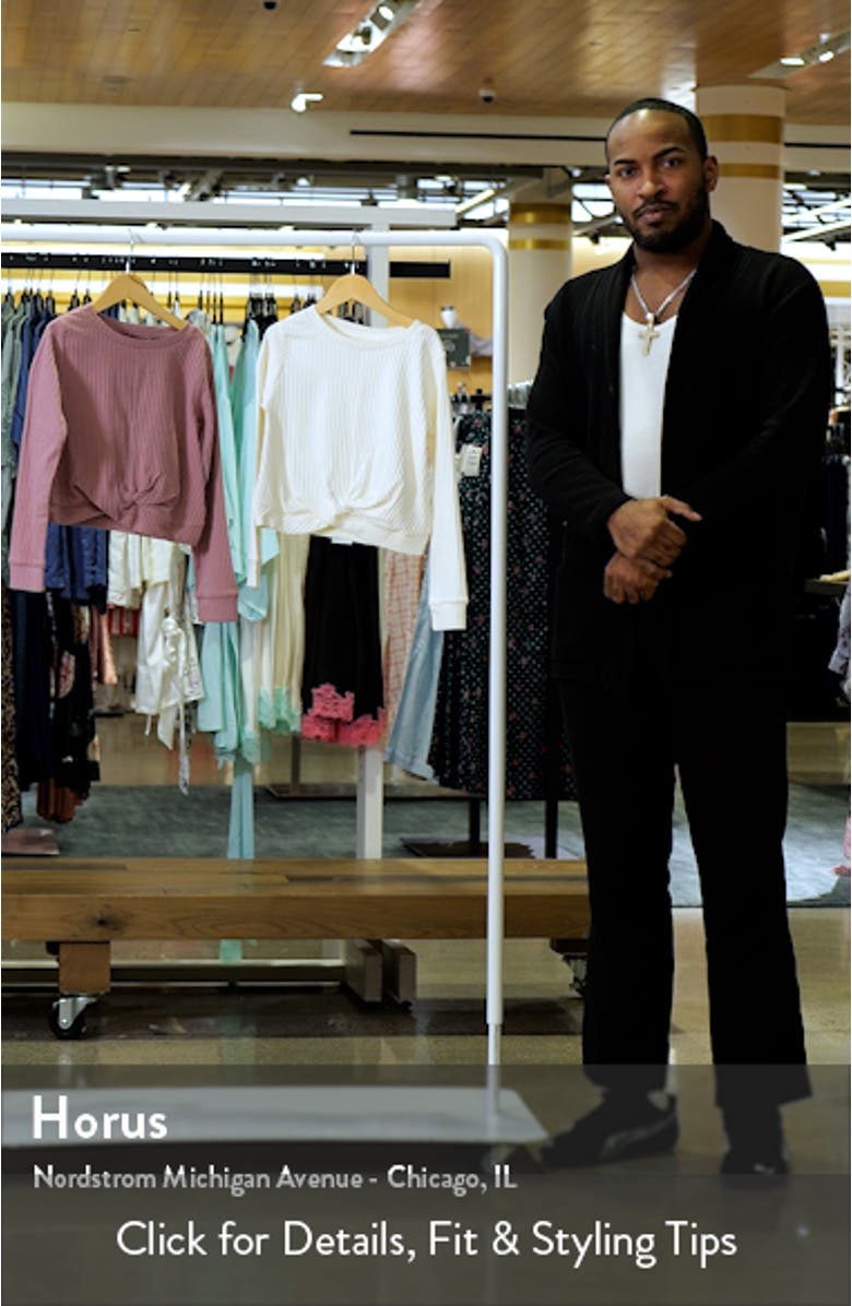 Kids' Assorted 2-Pack Twist Front Stretch Cotton Rib Tops, sales video thumbnail