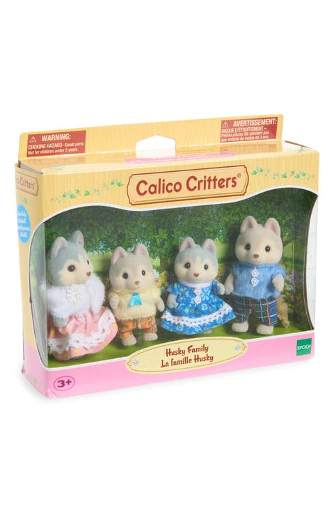 Husky Family Figure Set