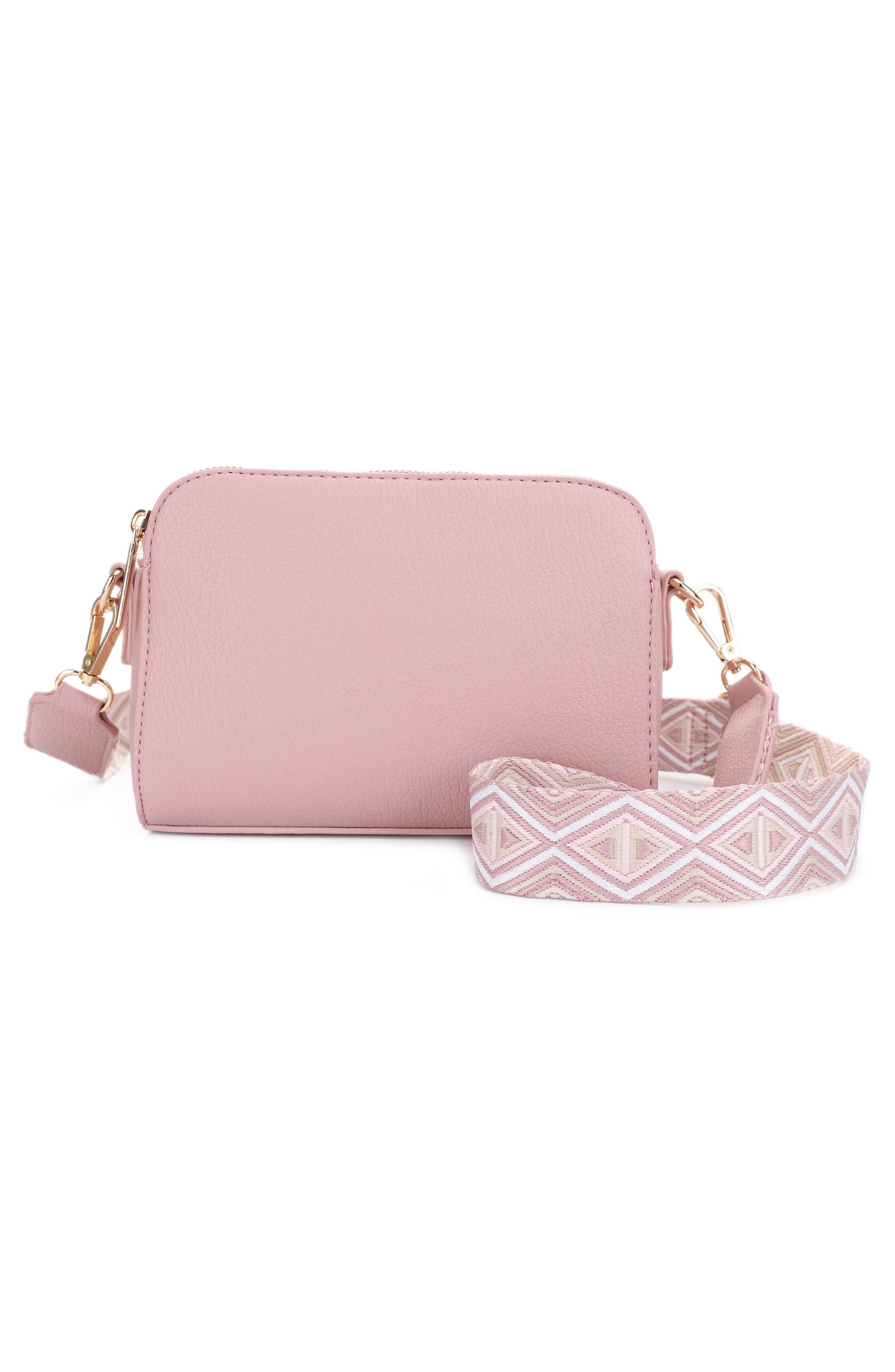 Zahara Crossbody Bag, Alternate, color, MAUVE/TRI