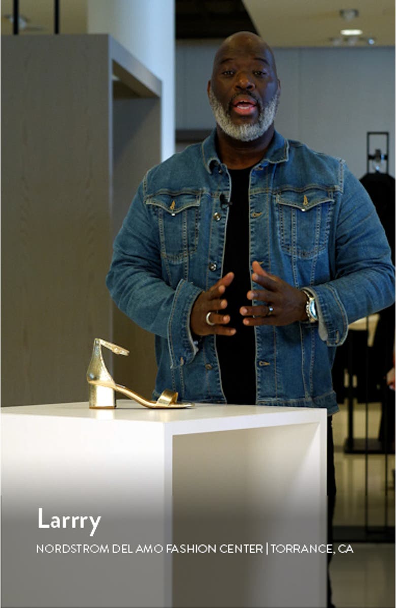 Irenee Block Heel Sandal, sales video thumbnail