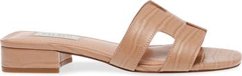 Hutchy Croc Embossed Sandal