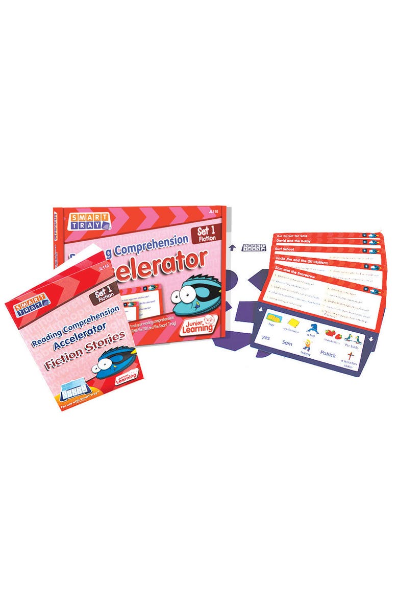 Reading Comprehension Flash Cards, Main, color, Multicolored