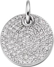 Monica Vinader Ava Diamond Disc Pendant Charm (Online Trunk Show)