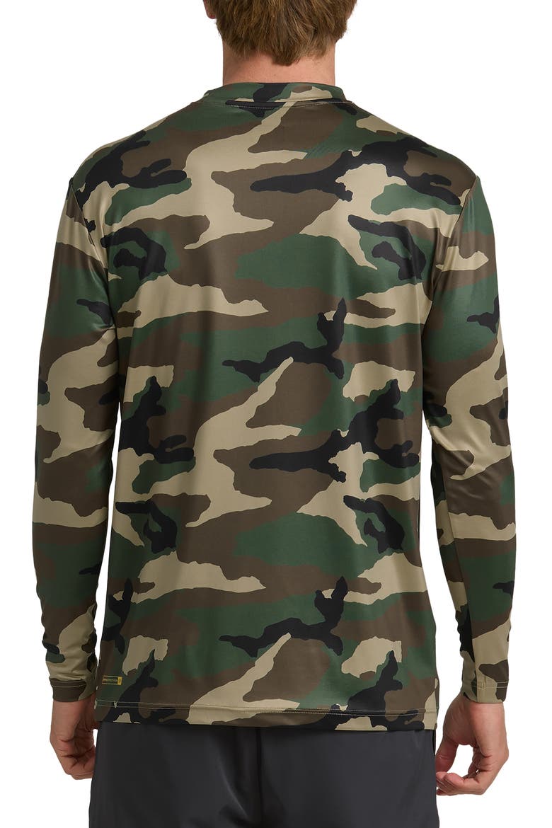 Everyday Surf Long Sleeve Performance Rashguard, Alternate, color, CAMO