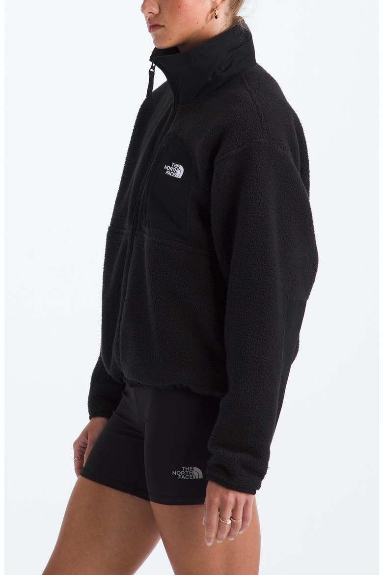 Yumiori Off Peak Full Zip Fleece Jacket, Alternate, color, TNF BLACK