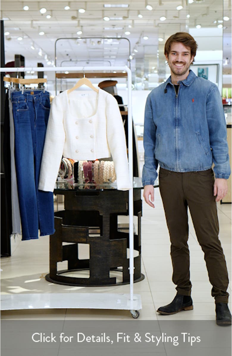 Rosario Wool Blend Tweed Jacket, sales video thumbnail