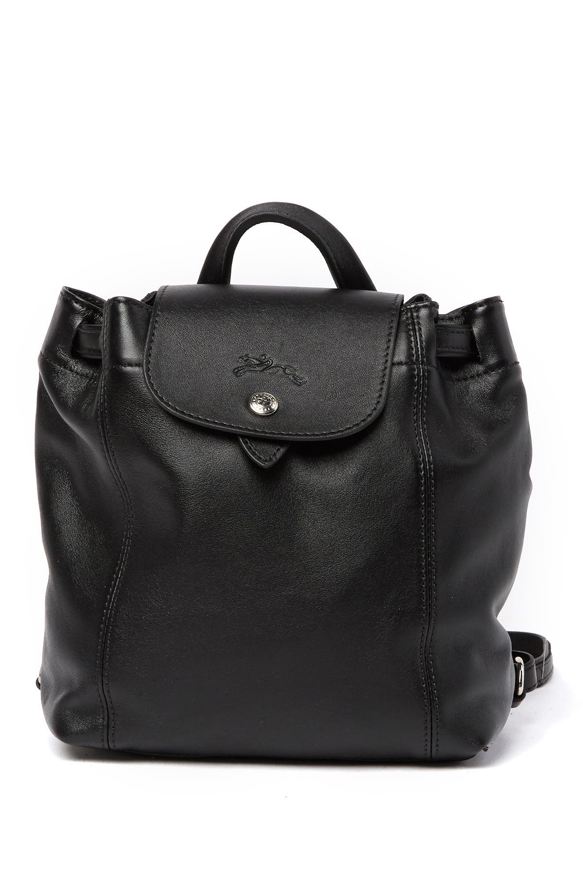 Longchamp Extra Small Le Pliage Cuir Backpack