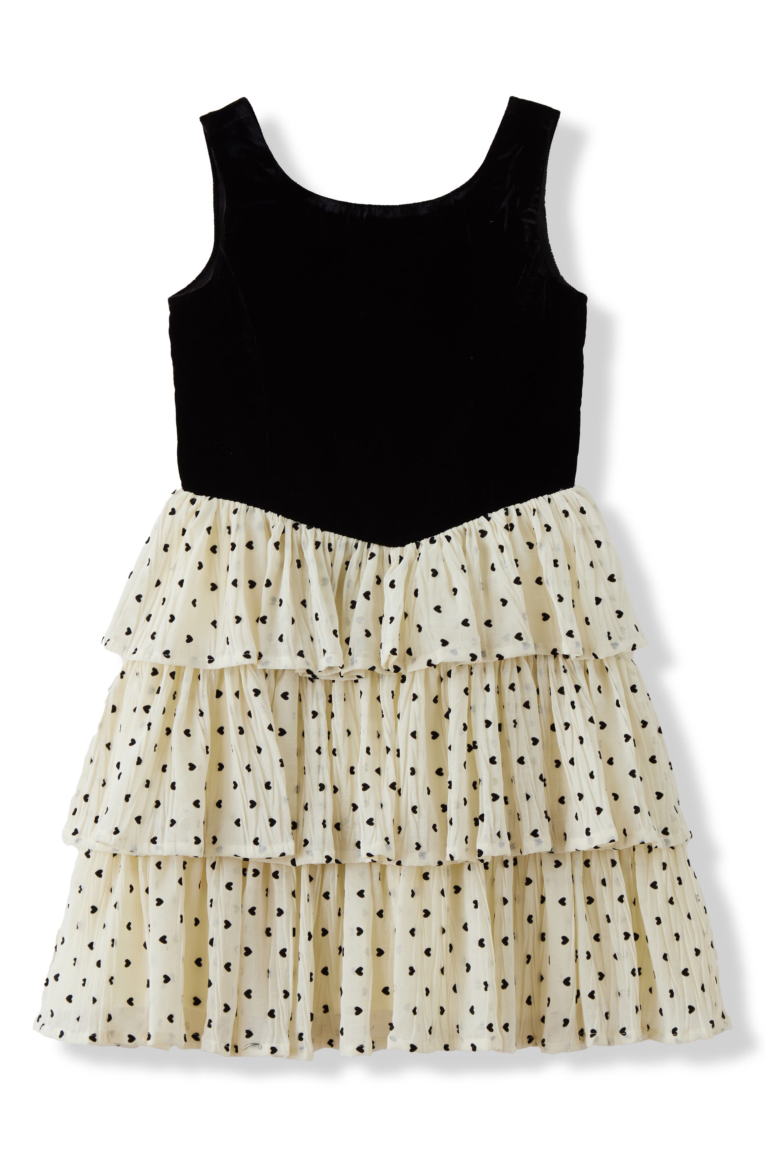 Kids' Velvet Top Tutu Dress