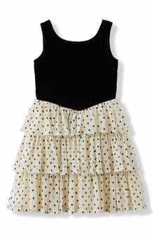 Kids' Velvet Top Tutu Dress