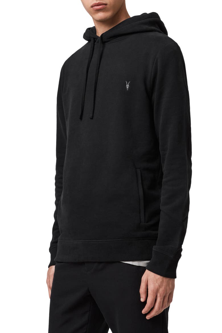 Raven Hoodie, Alternate, color, BLACK