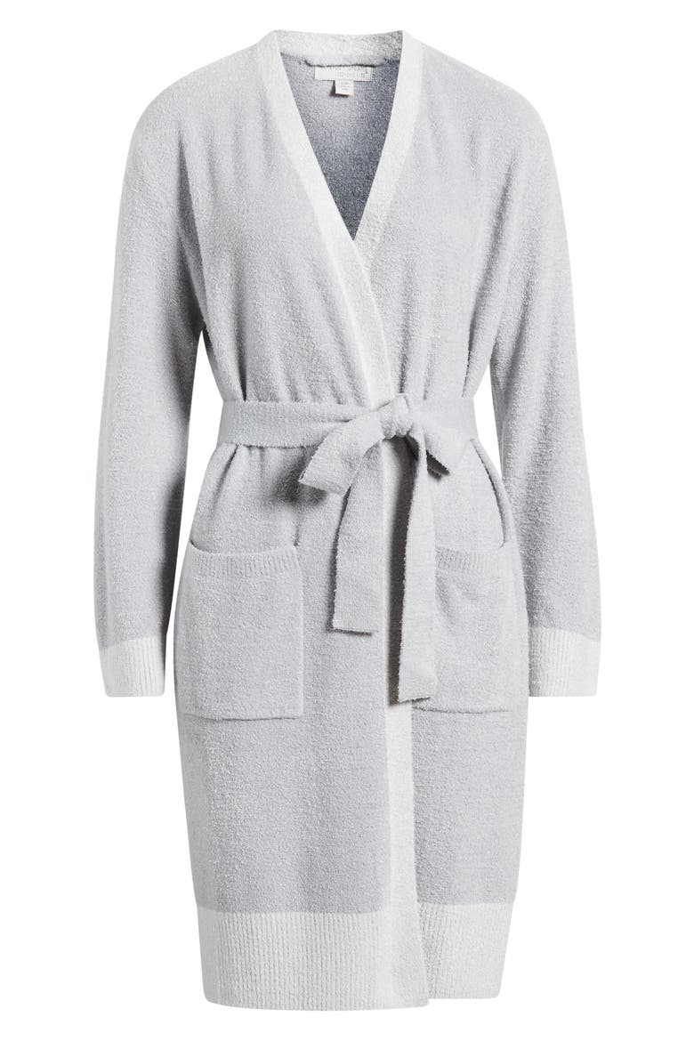CozyChic Lite® Tonal Contrast Robe, Alternate, color, VAPOR/ SKYLIGHT