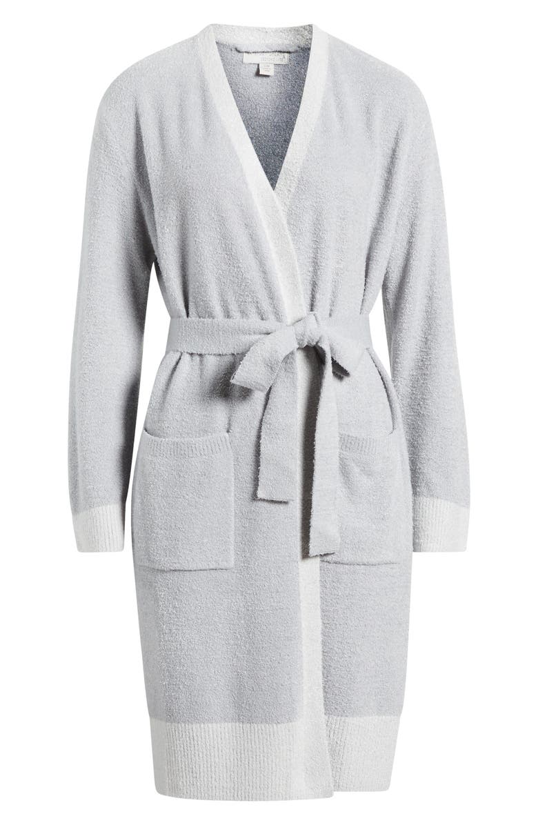 Barefoot Dreams<sup
®</sup
CozyChic Lite<sup
®</sup
Tonal Contrast Robe, Alternate, color, Vapor/ Skylight