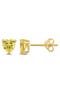  Yellow Cz/Yellow-Plated