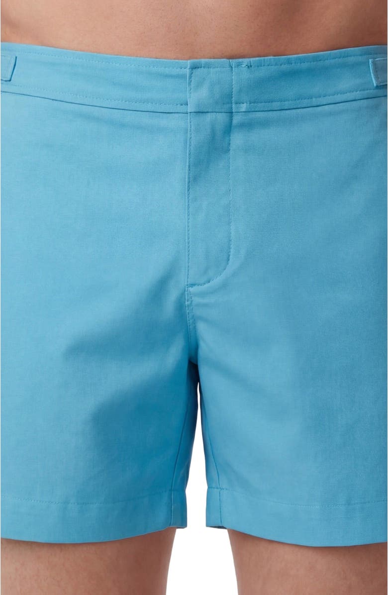 Lords of Harlech Oxford Mens Swim Tailored Short, Alternate, color, Oxford Teal