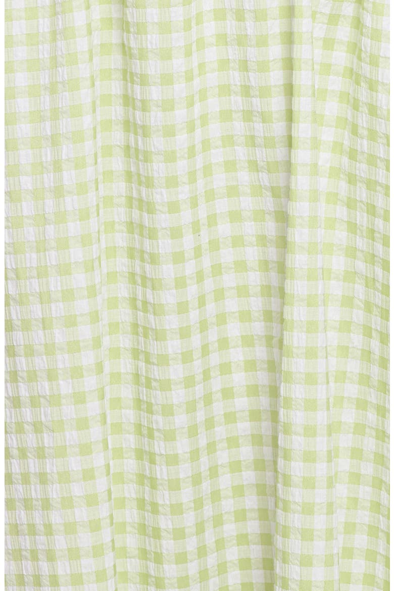 Amberlyn Gingham Sleeveless Maxi Dress, Alternate, color, GREEN GINGHAM