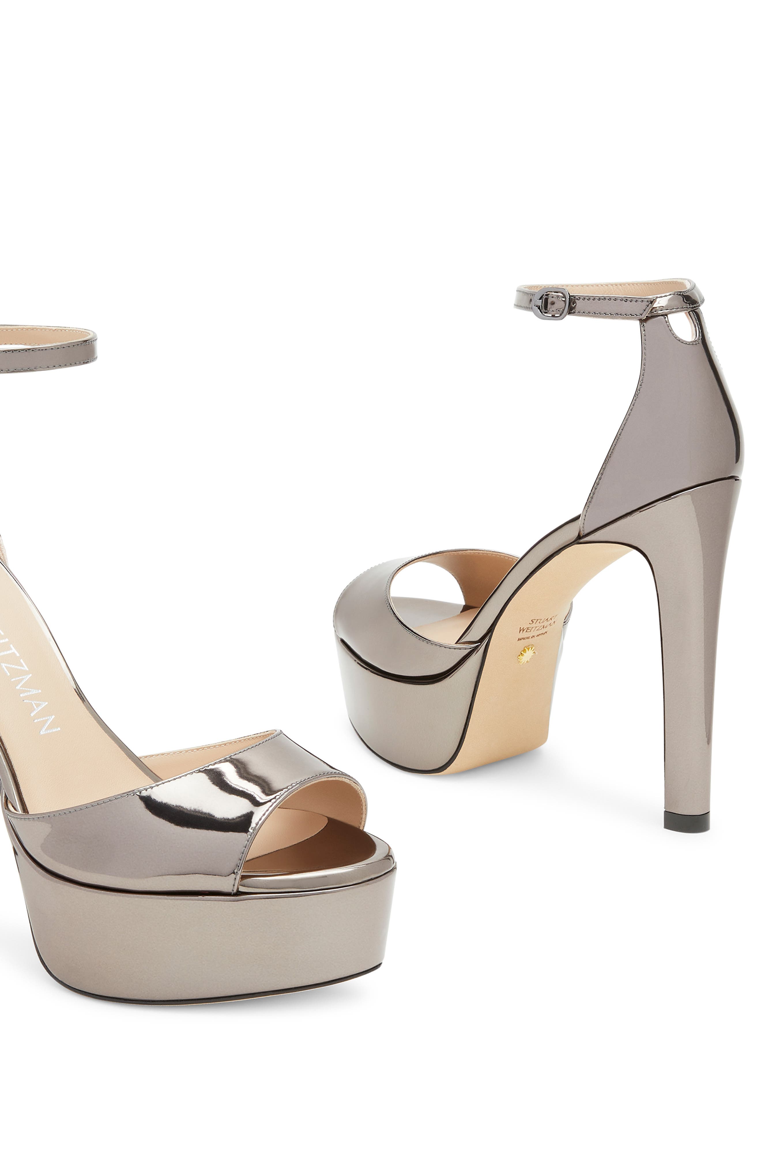 Stuart Weitzman Disco Platform Sandal, Alternate, color, 