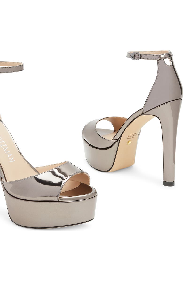 Stuart Weitzman Disco Platform Sandal, Alternate, color,