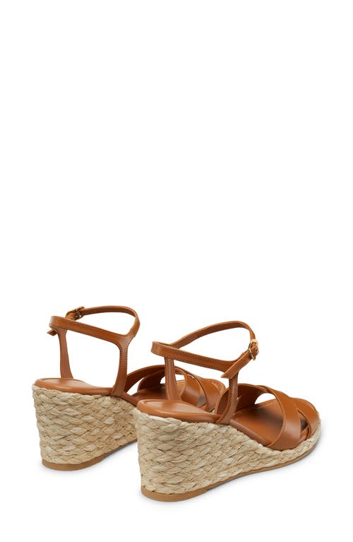 Stuart Weitzman Dayna Espadrille Wedge In Macchiato/natural