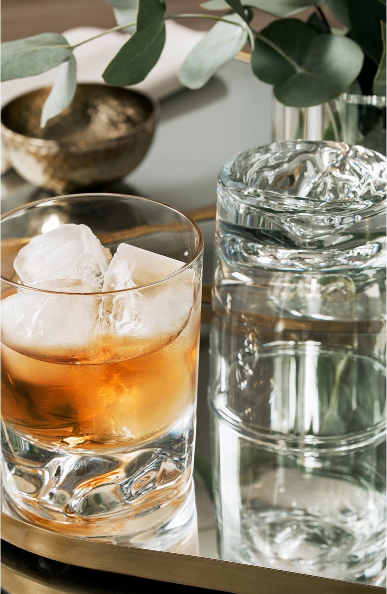 Togas Iceberg Set of glasses for drinks, Alternate, color, White